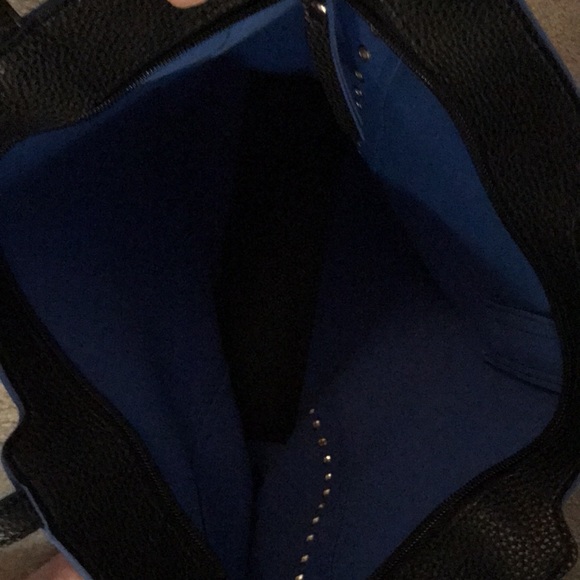 Kate Landry navy unlined TOTE bag NWT - Picture 9 of 11